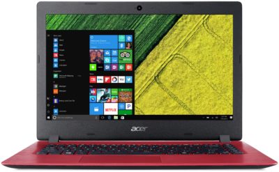 Acer Aspire One 14 Inch Celeron 4GB 32GB Laptop - Red.